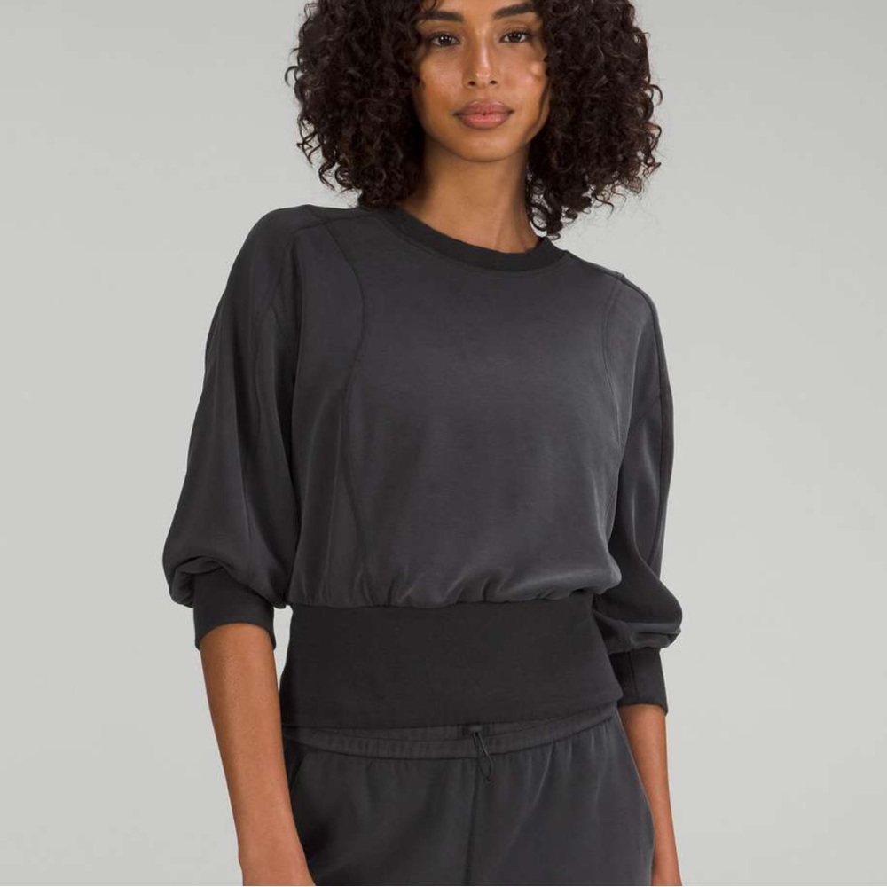 Lululemon Softstreme Ribbed-Hem Pullover
